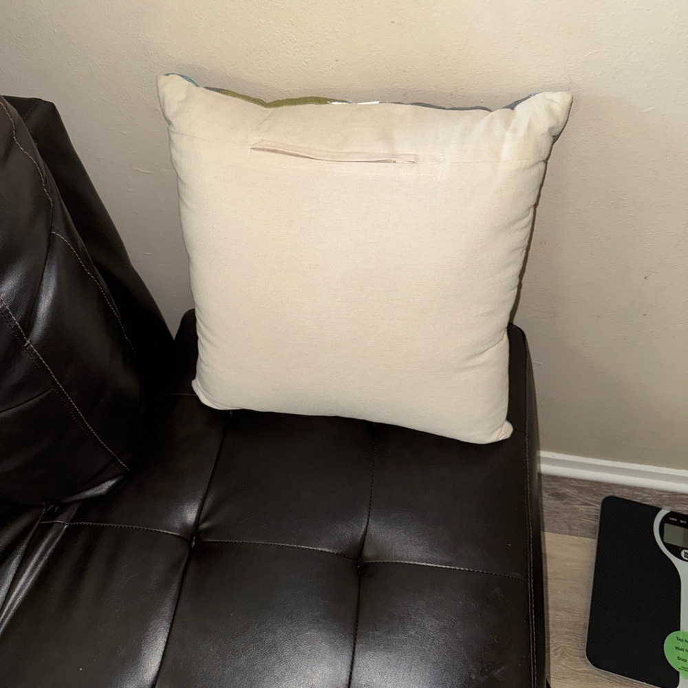 Geometric Multicolor Throw Pillow - Picture 3 of 3